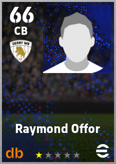 Raymond Offor eFootball player card