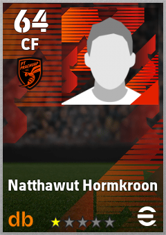 Natthawut Hormkroon — CF, OVR 64, MAX 64