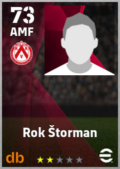 Rok Štorman — AMF, OVR 73, MAX 73