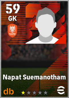 Napat Suemanotham — GK, OVR 59, MAX 59