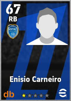 Enisio Carneiro — RB, OVR 67, MAX 67