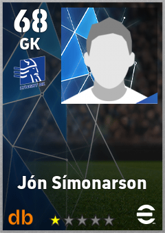 Jón Símonarson eFootball player card