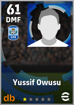 Yussif Owusu eFootball player card