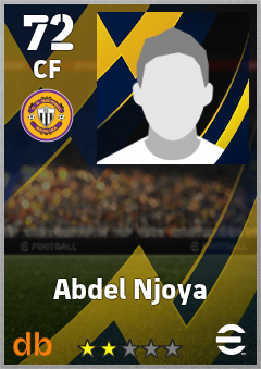 Abdel Njoya eFootball player card