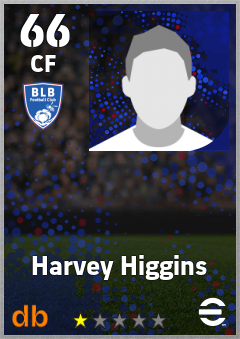 Harvey Higgins eFootball player card