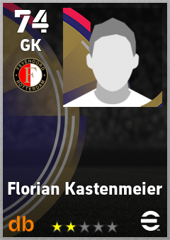 Florian Kastenmeier — GK, OVR 74, MAX 74