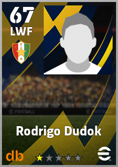 Rodrigo Dudok — LWF, OVR 67, MAX 67