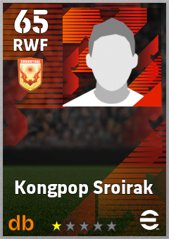 Kongpop Sroirak — RWF, OVR 65, MAX 65