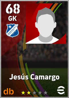 Jesús Camargo — GK, OVR 68, MAX 68