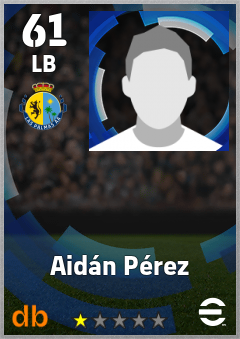 Aidán Pérez — LB, OVR 61, MAX 61