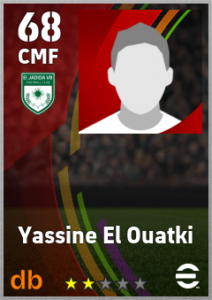 Yassine El Ouatki — CMF, OVR 68, MAX 68
