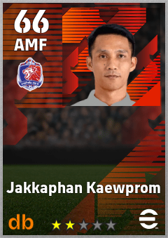 Jakkaphan Kaewprom eFootball player card