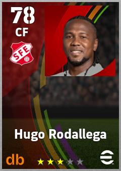 Hugo Rodallega — CF, OVR 78, MAX 78