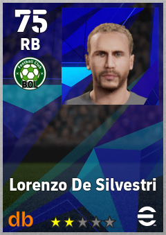 Lorenzo De Silvestri — RB, OVR 75, MAX 75