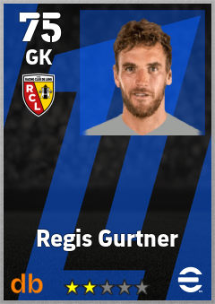 Regis Gurtner — GK, OVR 75, MAX 75