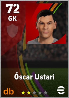 Óscar Ustari eFootball player card