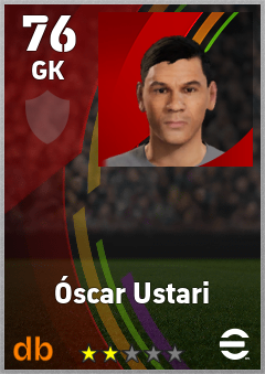 Óscar Ustari eFootball player card