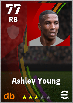 Ashley Young eFootball player card