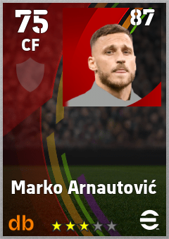 Marko Arnautović eFootball player card