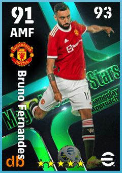 Bruno Fernandes eFootball player card