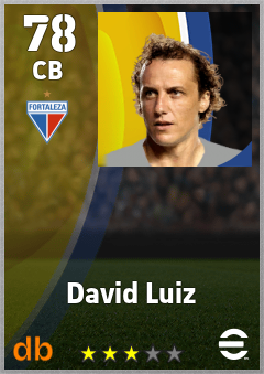 David Luiz — CB, OVR 78, MAX 78