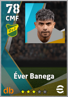 Éver Banega — CMF, OVR 78, MAX 78