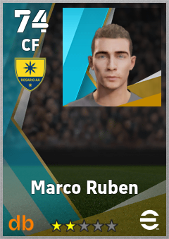 Marco Ruben eFootball player card