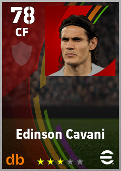 Edinson Cavani eFootball player card