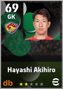 Hayashi Akihiro eFootball player card