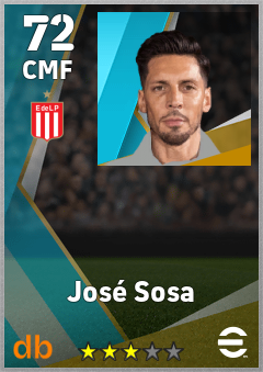 José Sosa eFootball player card