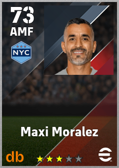 Maxi Moralez eFootball player card