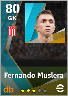 Fernando Muslera eFootball player card