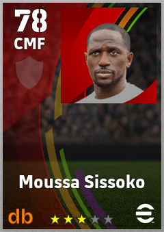 Moussa Sissoko eFootball player card