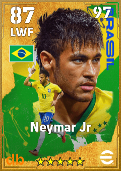 Neymar Jr eFootball player card