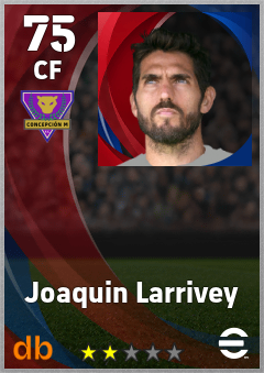 Joaquin Larrivey — CF, OVR 75, MAX 75