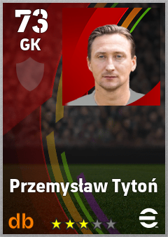 Przemysław Tytoń eFootball player card