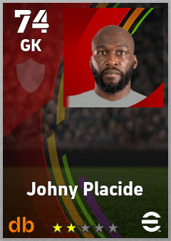 Johny Placide eFootball player card