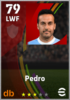 Pedro eFootball player card