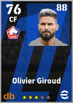 Olivier Giroud eFootball player card