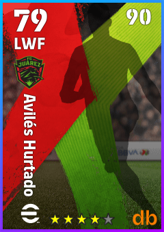 Avilés Hurtado — LWF, OVR 79, MAX 90