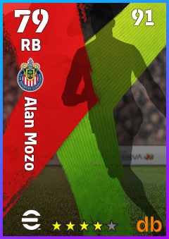 Alan Mozo — RB, OVR 79, MAX 91