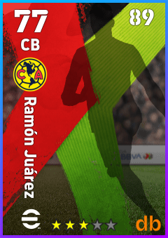 Ramón Juárez — CB, OVR 77, MAX 89