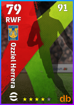 Ozziel Herrera — RWF, OVR 79, MAX 91