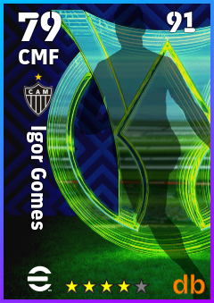 Igor Gomes — CMF, OVR 79, MAX 91