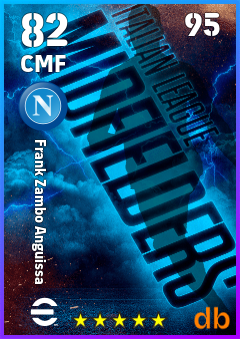 Frank Zambo Anguissa — CMF, OVR 82, MAX 95