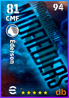 Éderson eFootball player card