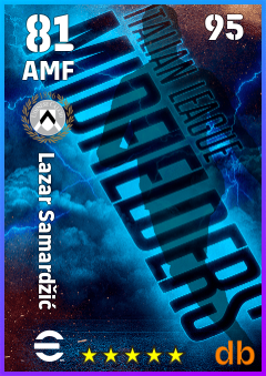 Lazar Samardžić — AMF, OVR 81, MAX 95
