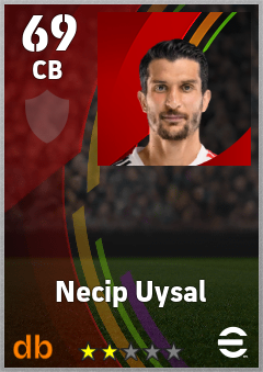 Necip Uysal eFootball player card
