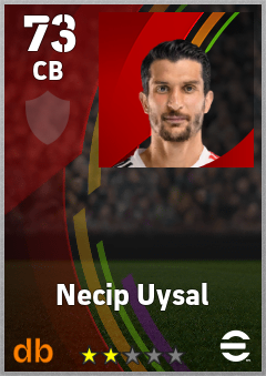 Necip Uysal eFootball player card