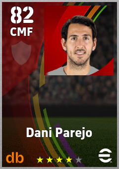 Dani Parejo eFootball player card